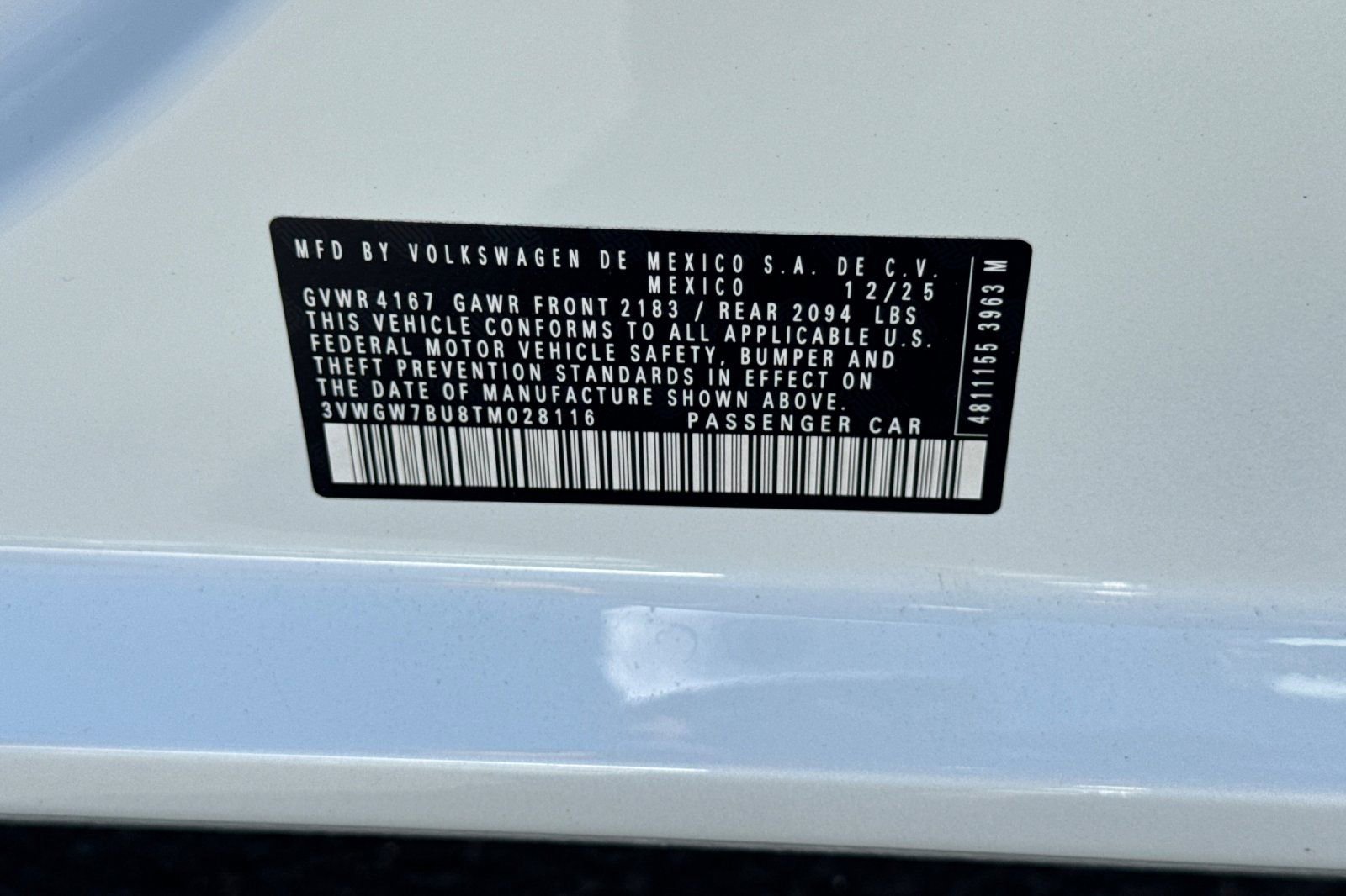 New 2026 Volkswagen Jetta SEL FWD image 22