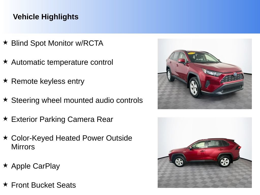 Used 2019 Toyota RAV4 LE w/ All Weather Liner Package AWD/4WD video 2