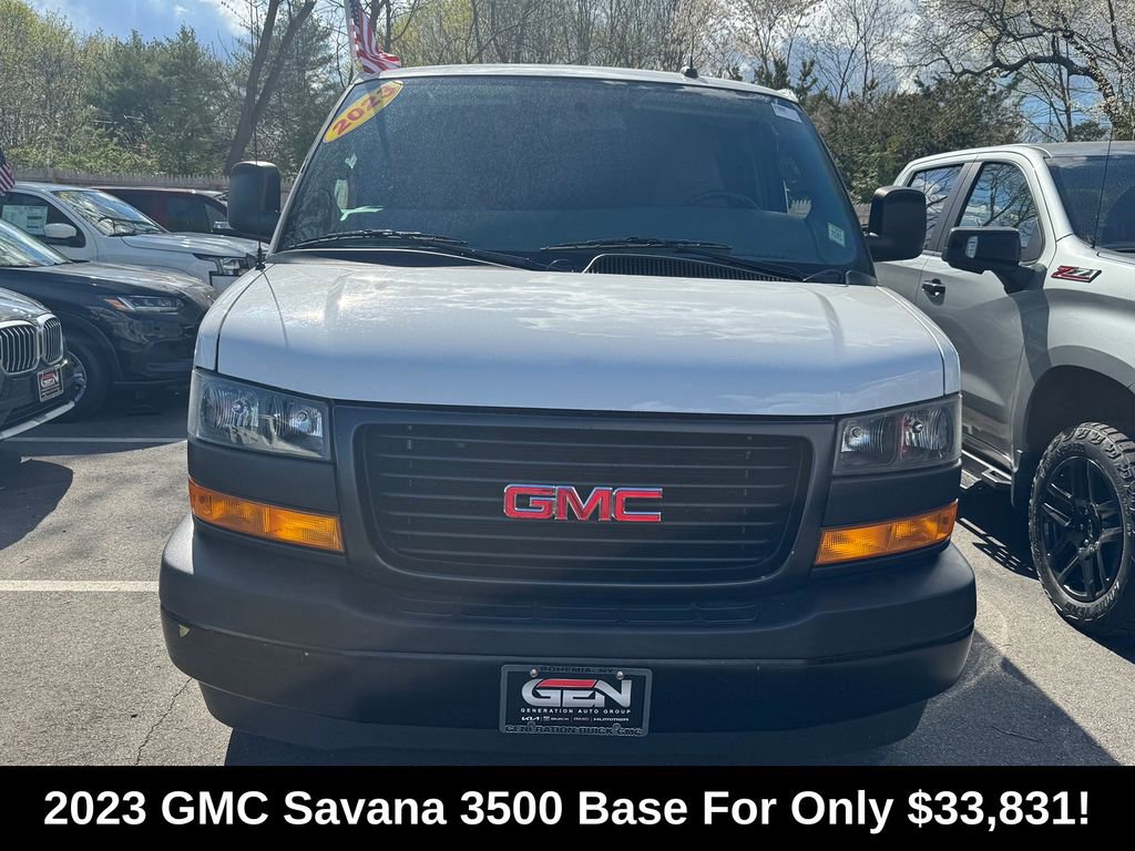 Certified 2023 GMC Savana 3500 Extended w/ Driver Convenience Package RWD image 2