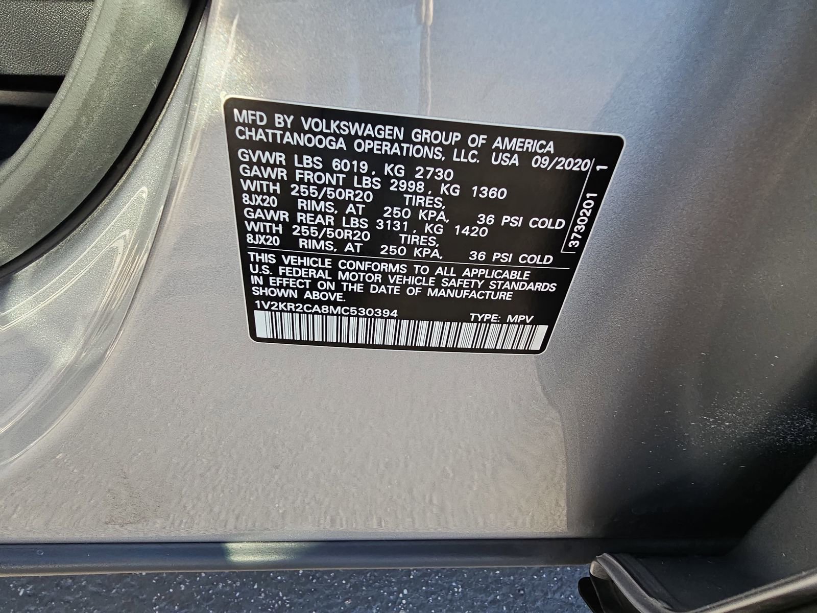 Used 2021 Volkswagen Atlas SE w/ Panoramic Sunroof Package image 36