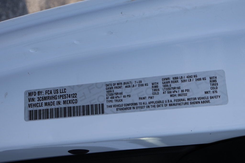 Used 2023 RAM ProMaster 3500 FWD image 33