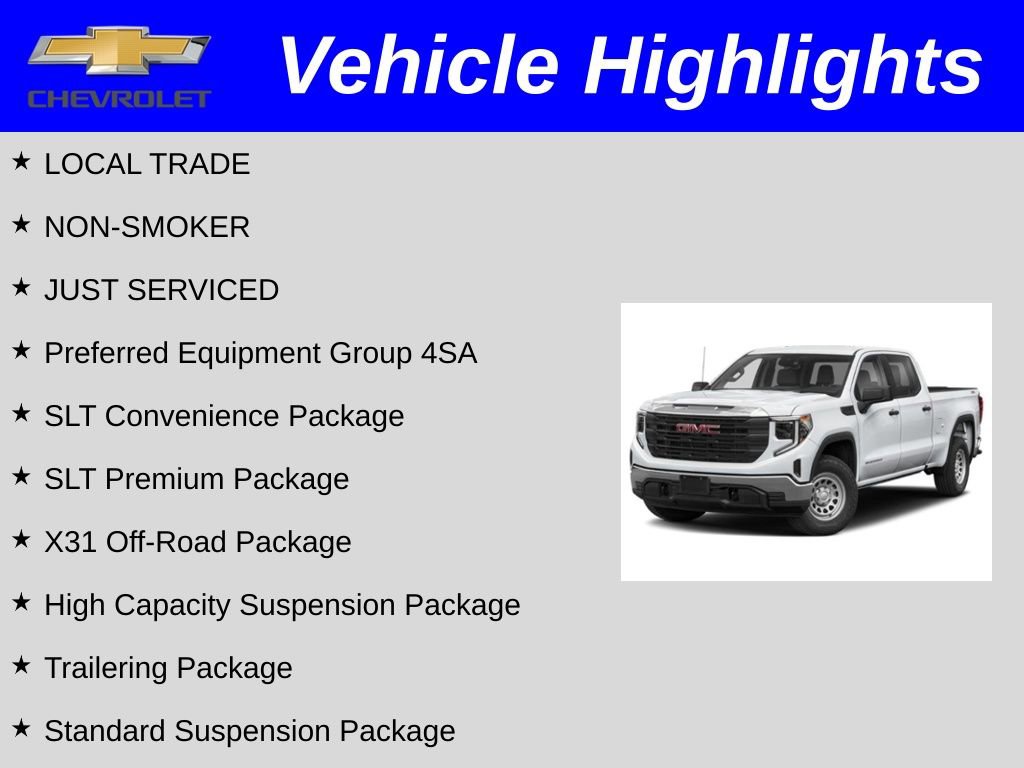 Used 2023 GMC Sierra 1500 SLT w/ SLT Premium Package image 2
