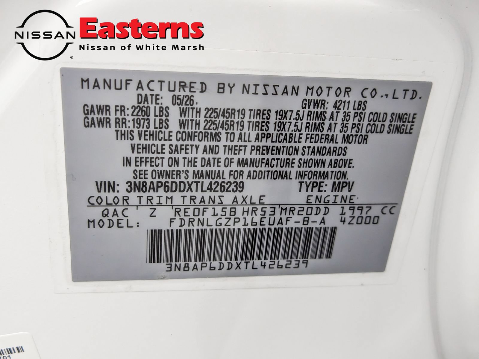 New 2026 Nissan Kicks SR w/ SR Premium Package AWD/4WD image 30