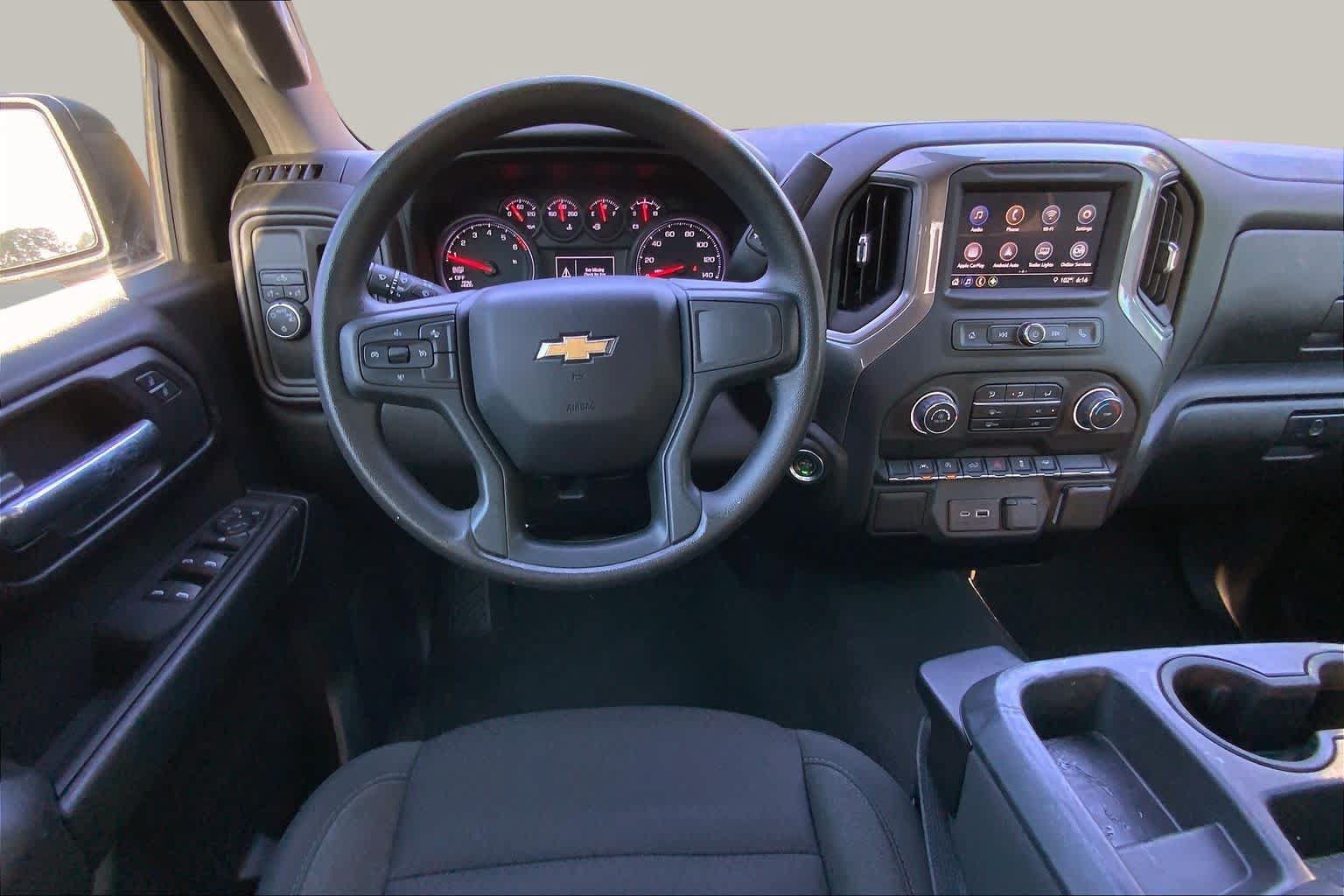 Used 2023 Chevrolet Silverado 1500 Custom w/ LPO, Dark Essentials Package RWD image 6