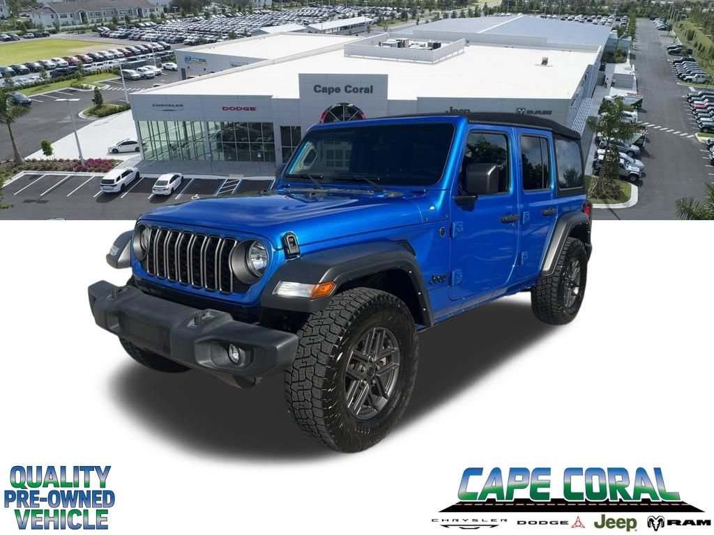 Used 2024 Jeep Wrangler Unlimited Sport AWD/4WD image 1