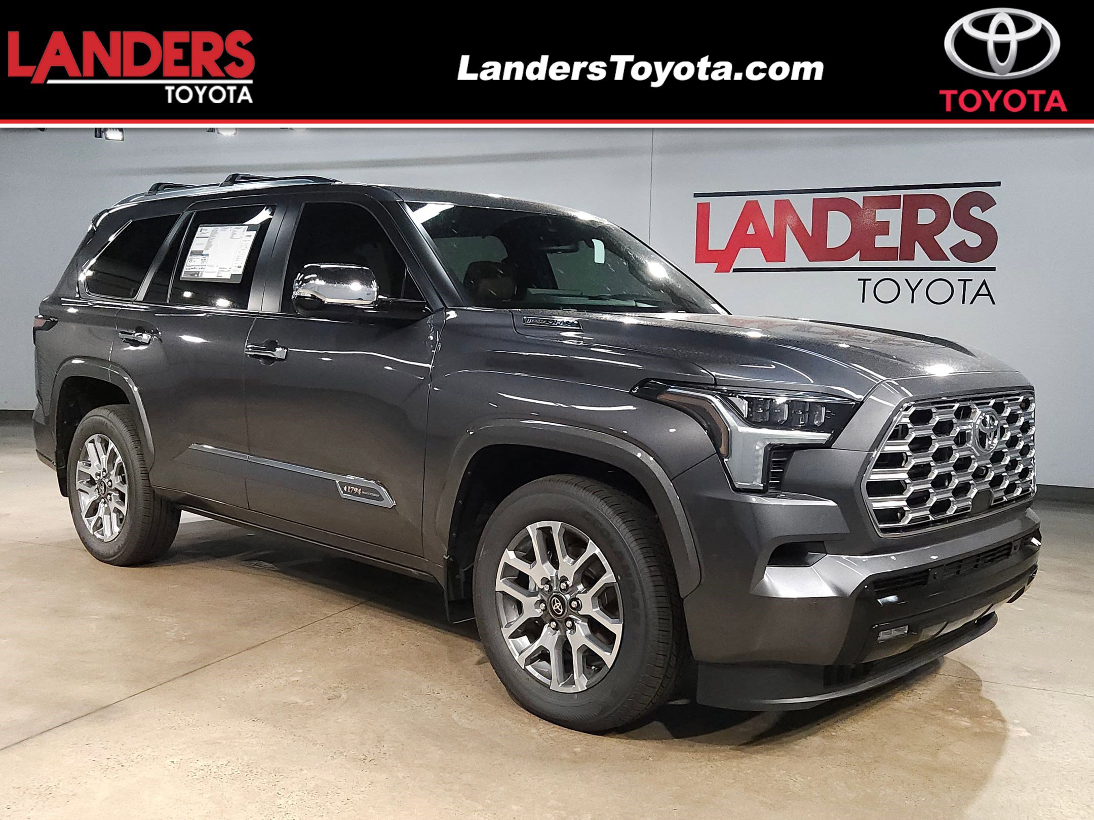 New 2026 Toyota Sequoia 1794 Edition AWD/4WD image 1