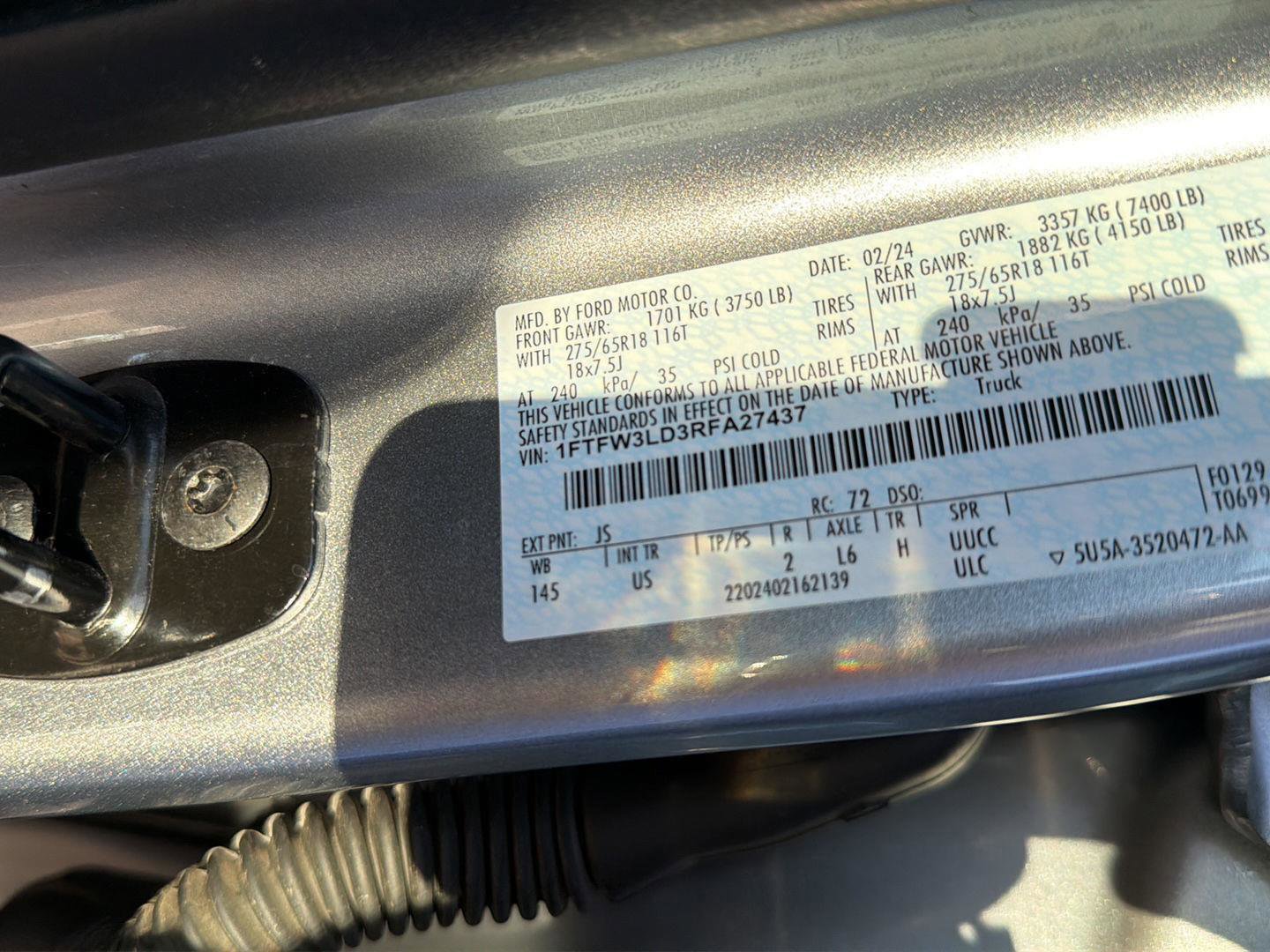 Used 2024 Ford F150 XLT w/ Mobile Office Package image 24