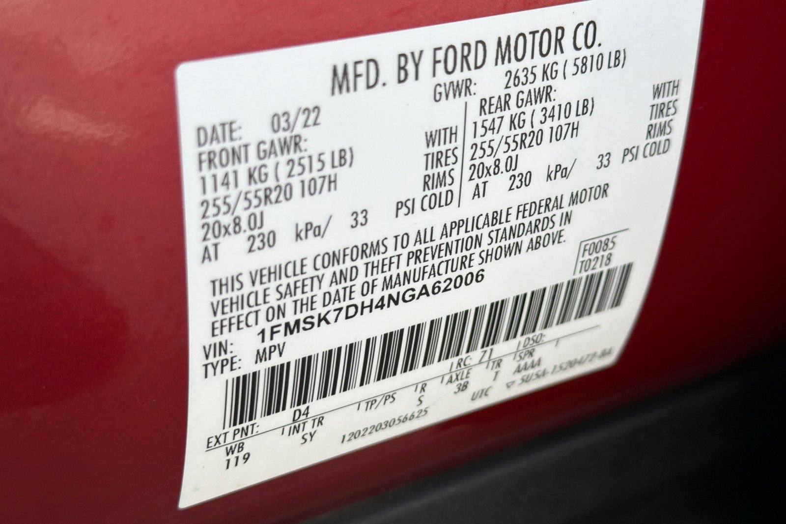 Used 2022 Ford Explorer XLT w/ Equipment Group 202A RWD image 36