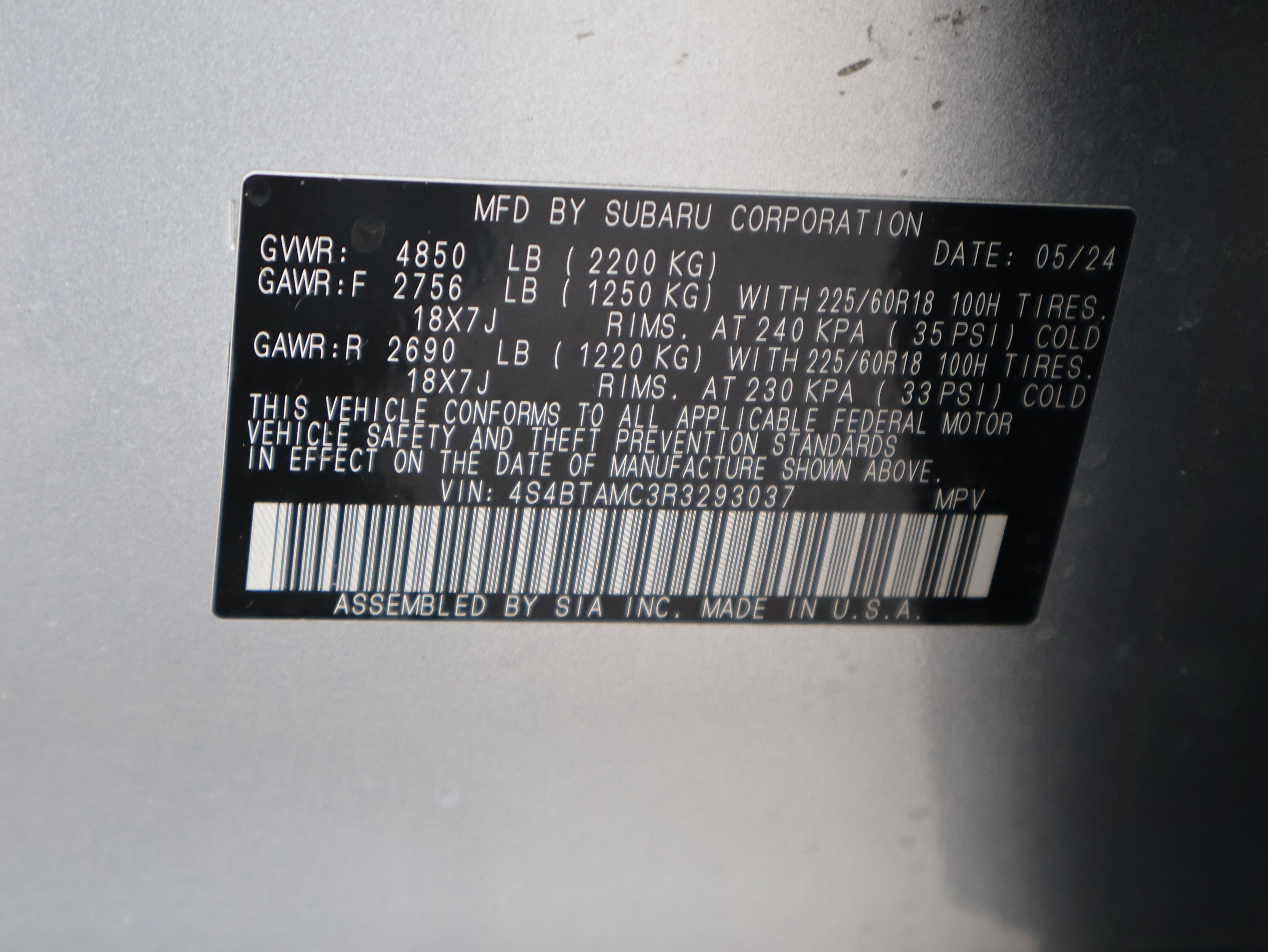 Used 2024 Subaru Outback Limited image 45