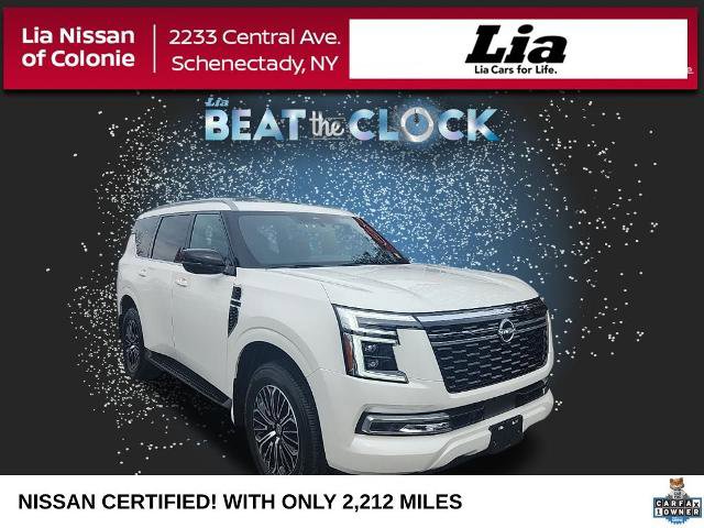 Certified 2025 Nissan Armada SL w/ Captain's Chari Seat Package