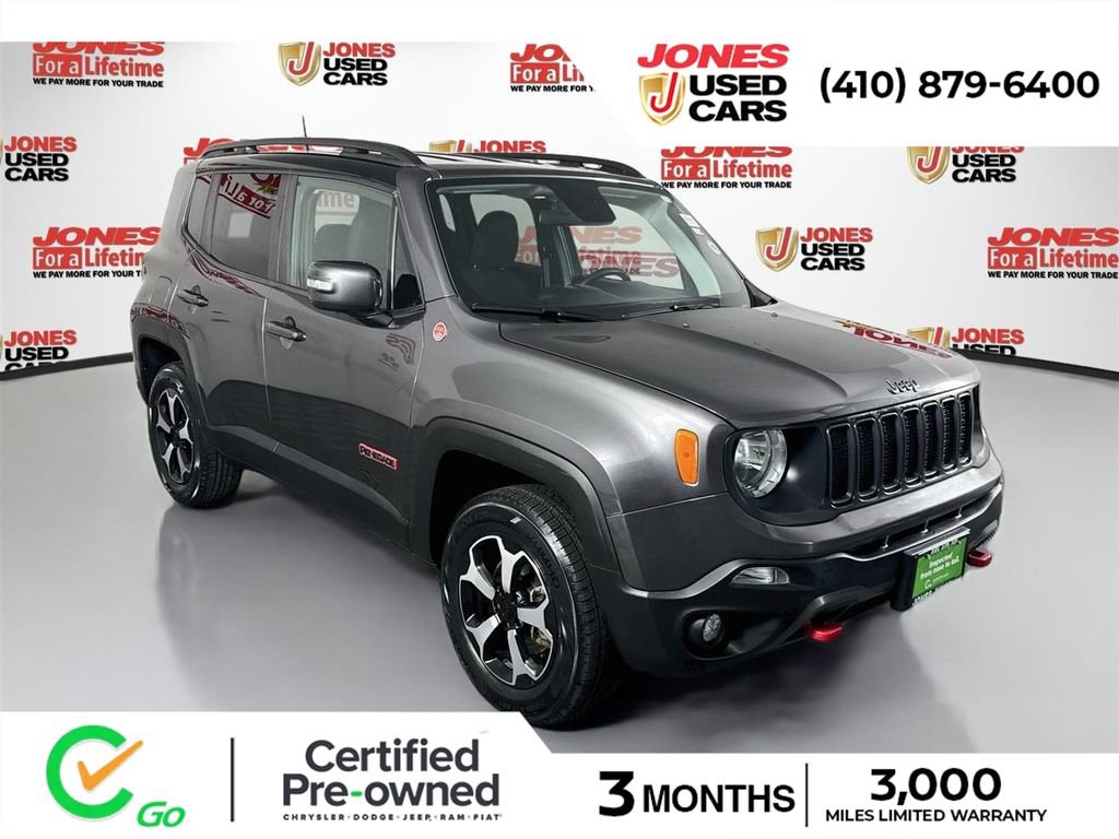 Used 2019 Jeep Renegade Trailhawk w/ Cold Weather Group II