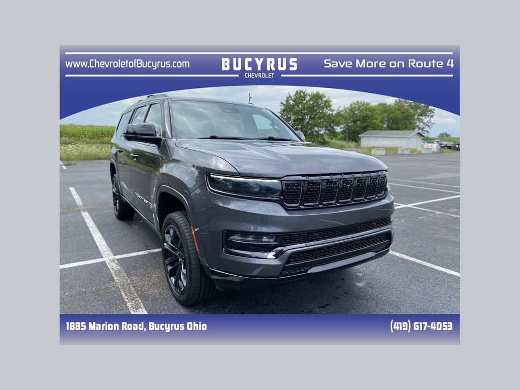 Used 2024 Jeep Grand Wagoneer L Series II w/ Quick Order Packagew 28T