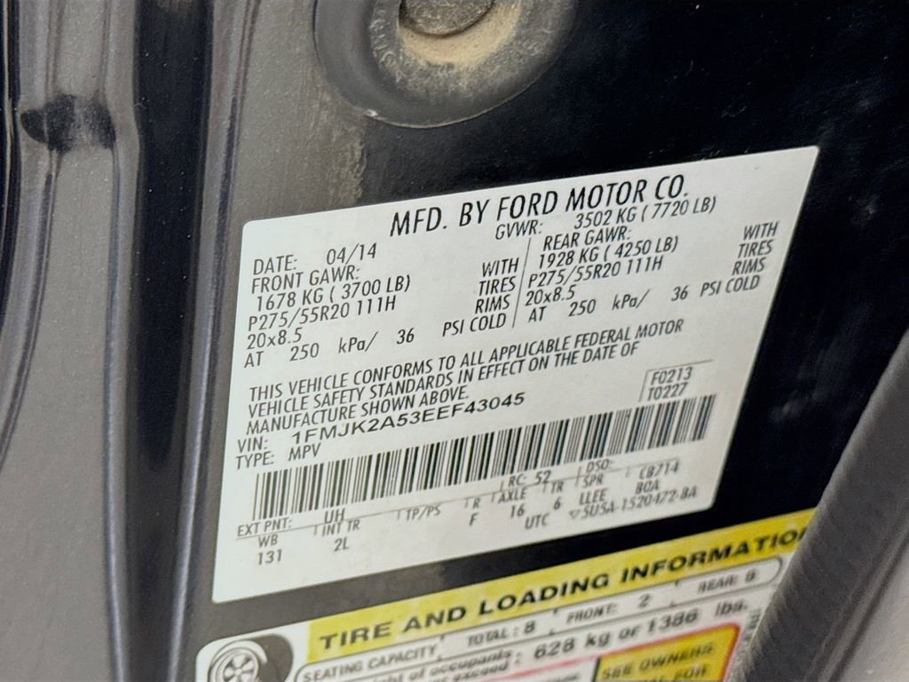 Used 2014 Ford Expedition EL Limited w/ Equipment Group 301A image 33