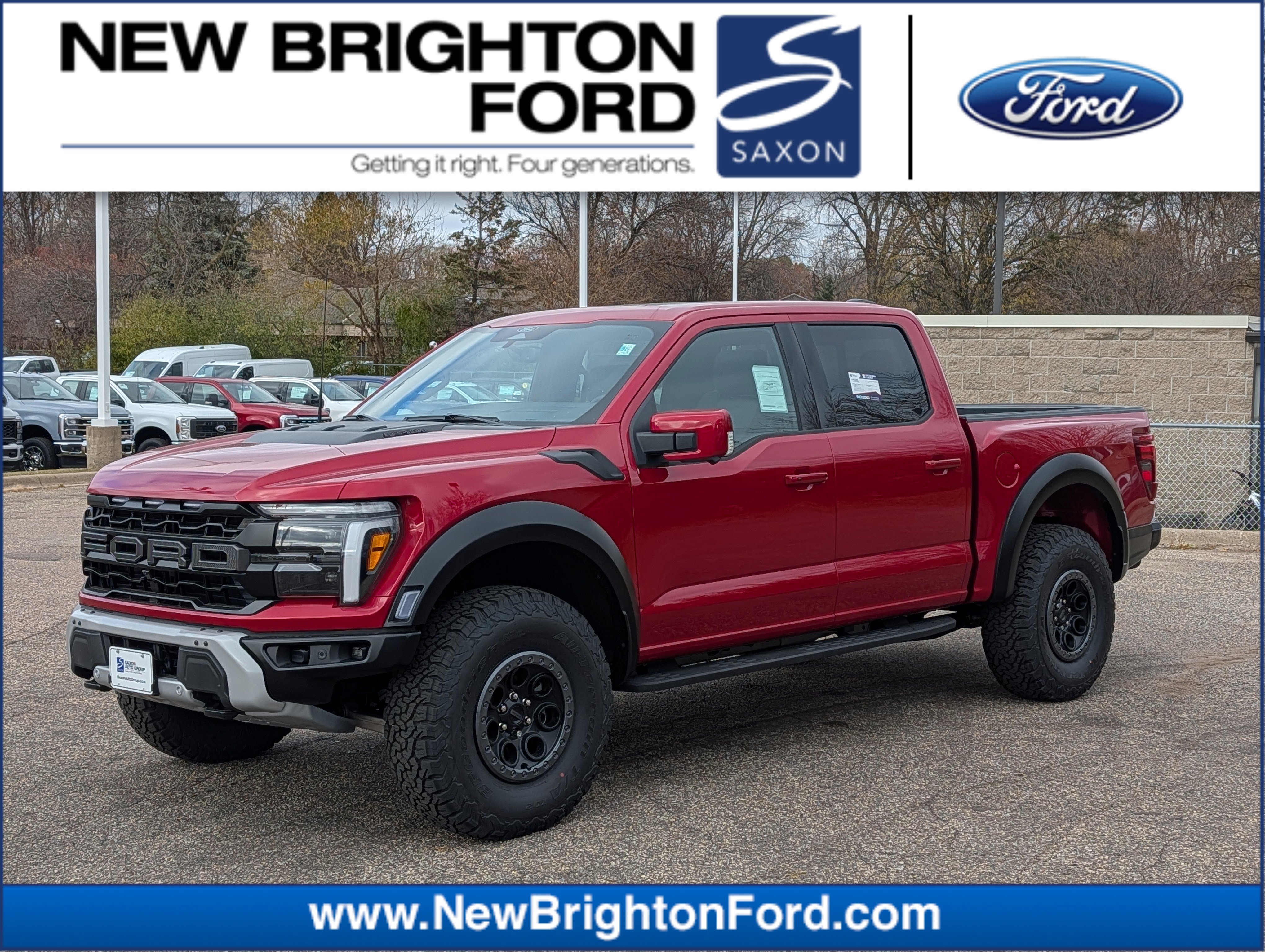 New 2025 Ford F150 Raptor
