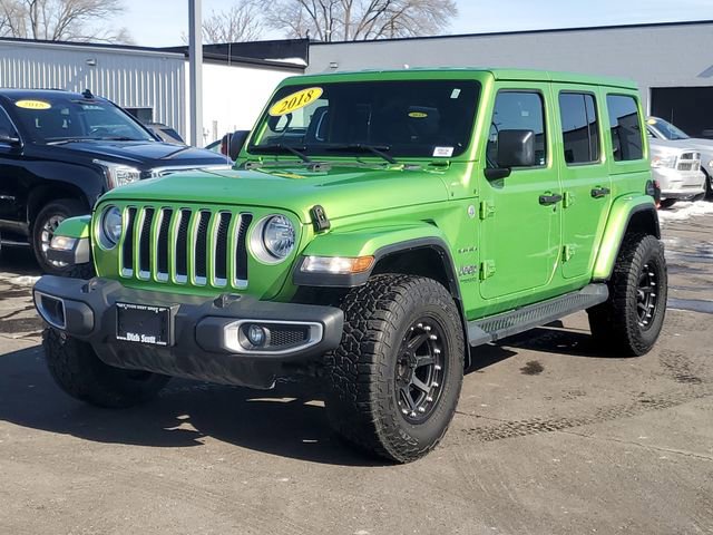 Used 2018 Jeep Wrangler Unlimited Sahara w/ Dual Top Group image 2