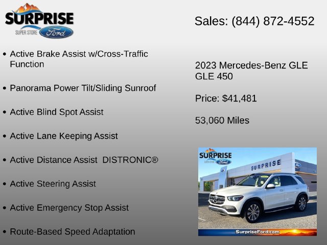 Used 2023 Mercedes-Benz GLE 450 4MATIC w/ 3rd Row Seat Package image 30