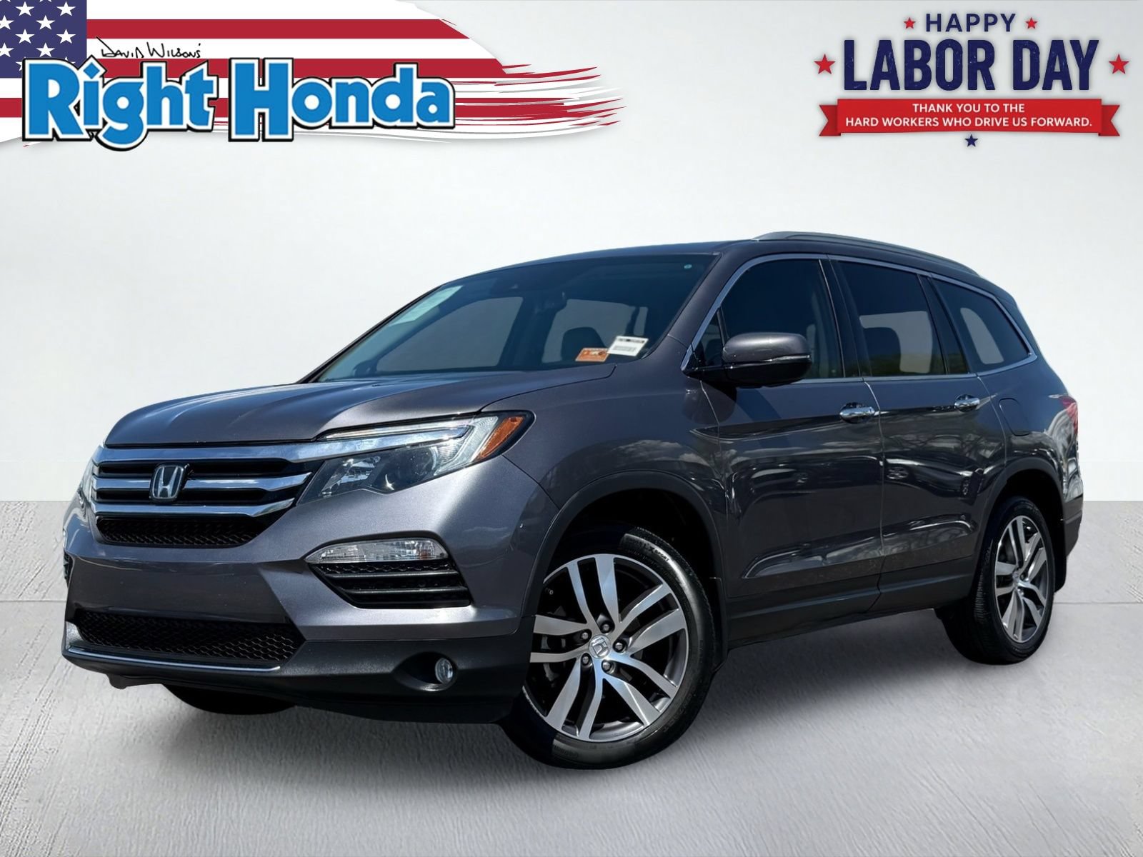 Certified 2017 Honda Pilot Touring