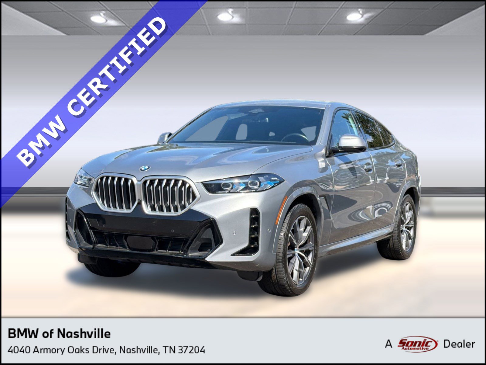 Certified 2025 BMW X6 xDrive40i image 1