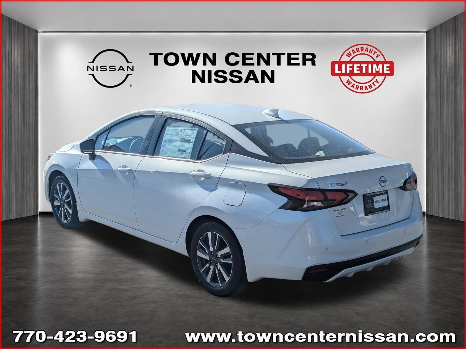 New 2025 Nissan Versa SV w/ Trunk Package FWD image 6