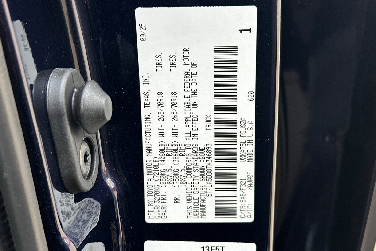 New 2026 Toyota Tundra SR5 image 33