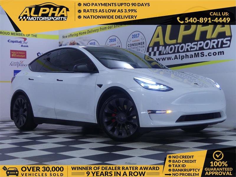 Used 2022 Tesla Model Y Performance AWD/4WD image 1
