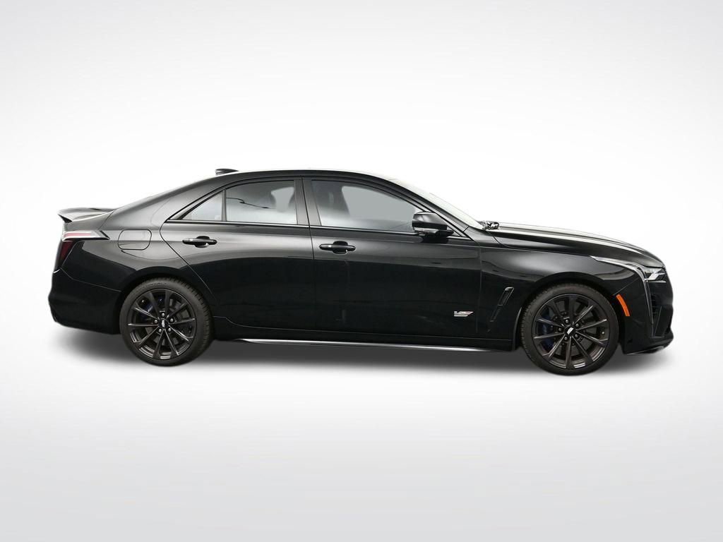 Certified 2024 Cadillac CT4 V Blackwing w/ LPO, Blue Accent Package RWD image 6
