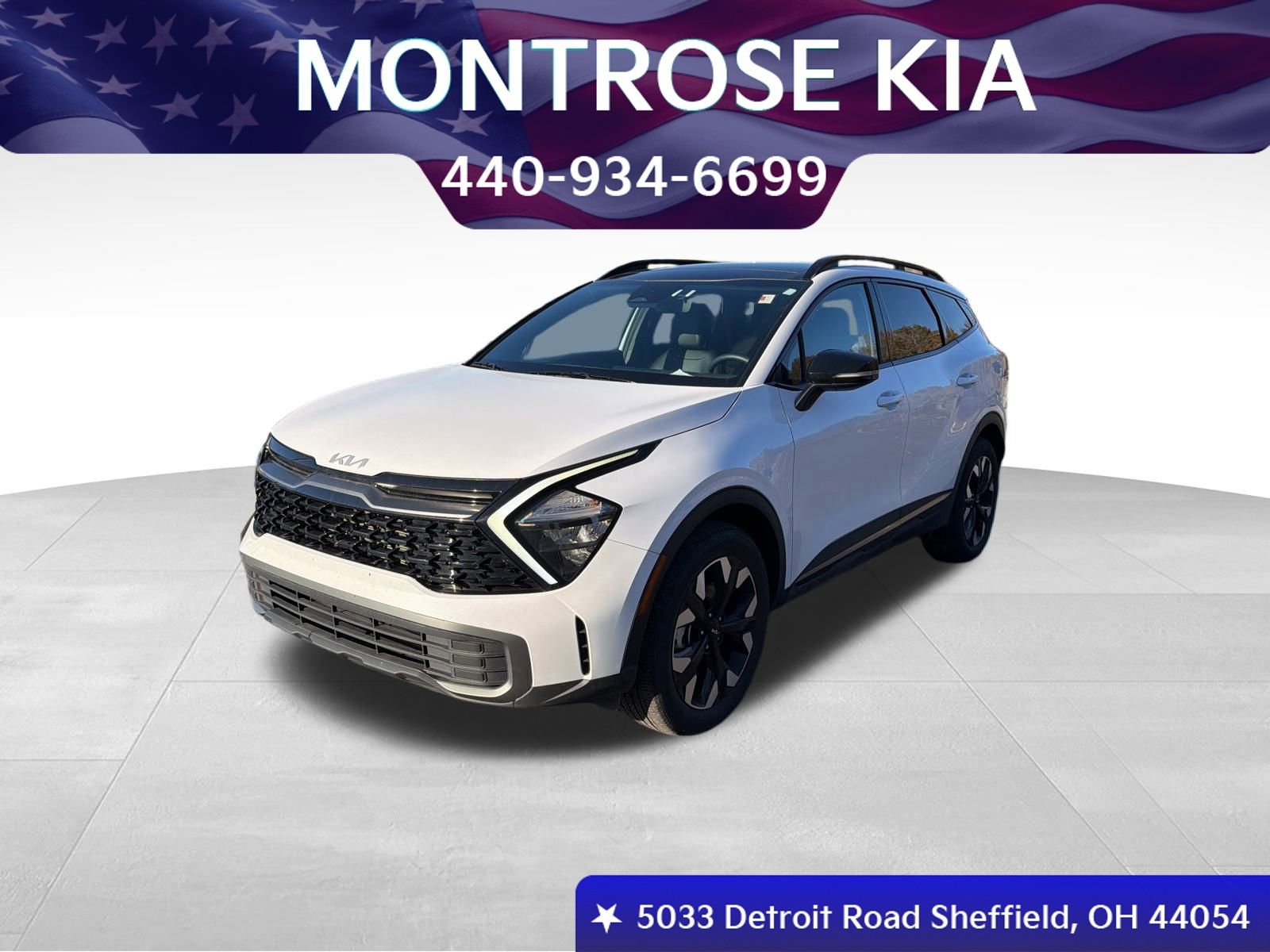 Certified 2023 Kia Sportage X-Line w/ X-Line Premium Package
