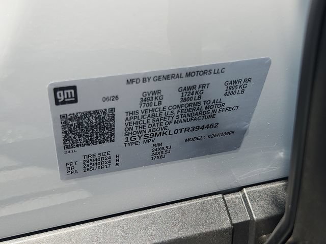 New 2026 Cadillac Escalade ESV Platinum Luxury w/ LPO, Radiant Package AWD/4WD image 18