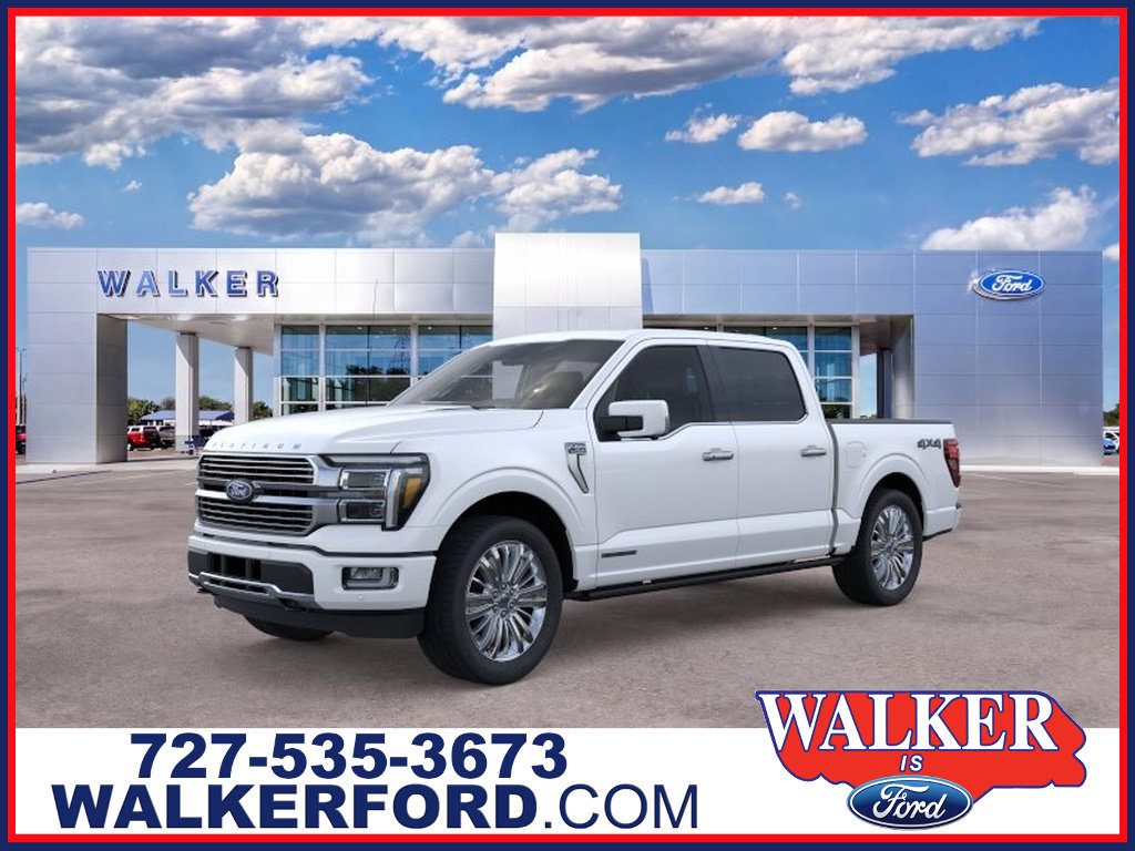 New 2026 Ford F150 Platinum w/ Equipment Group 703A Plus