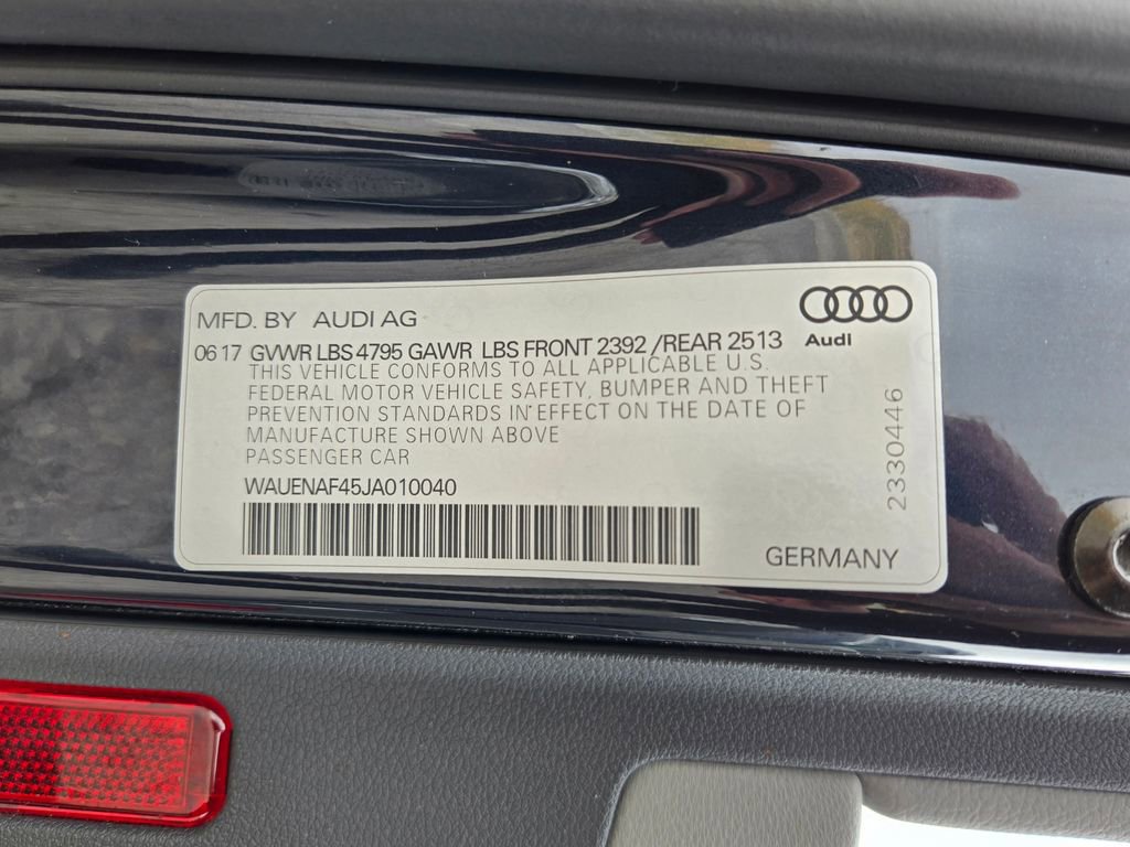 Used 2018 Audi A4 2.0T Premium Plus w/ Premium Plus Package image 35