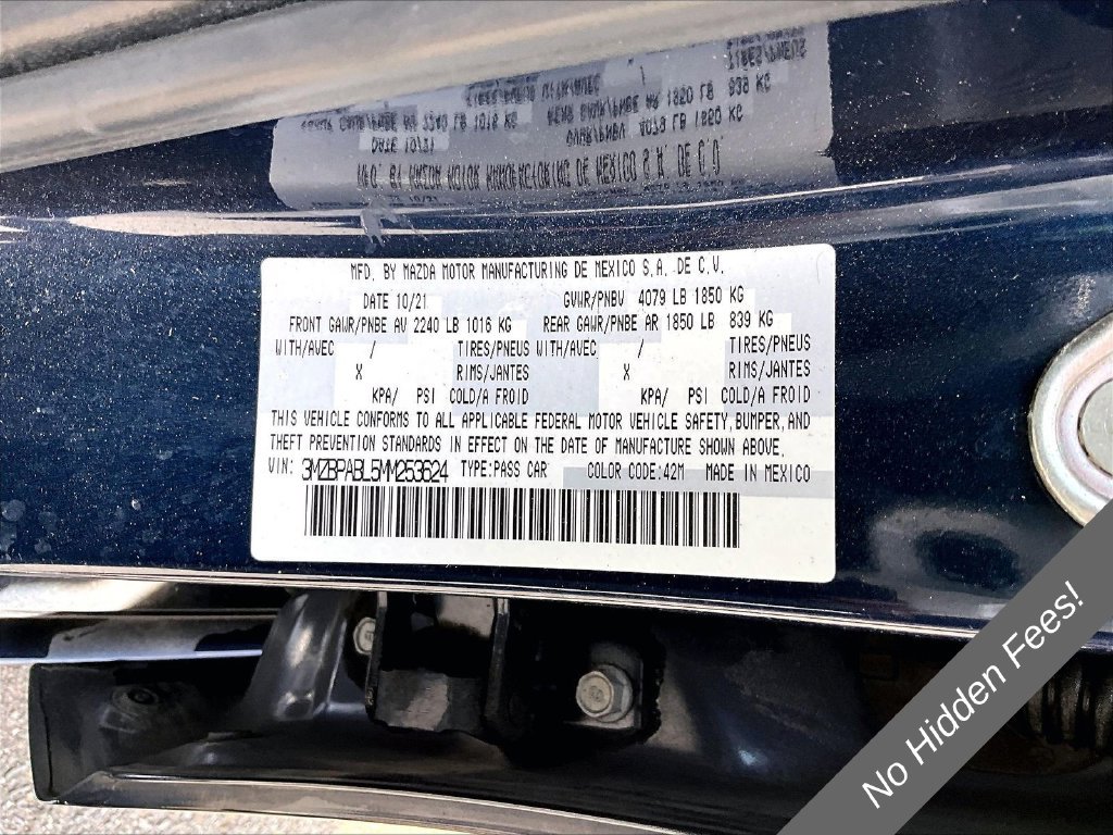 Used 2021 MAZDA MAZDA3 s FWD image 27
