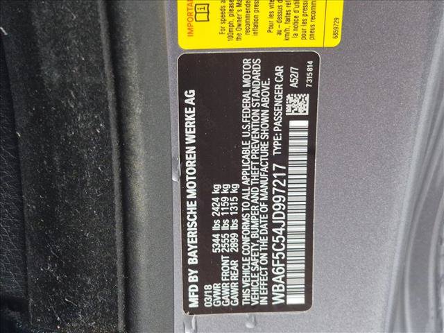 Used 2018 BMW 650i Convertible RWD image 23