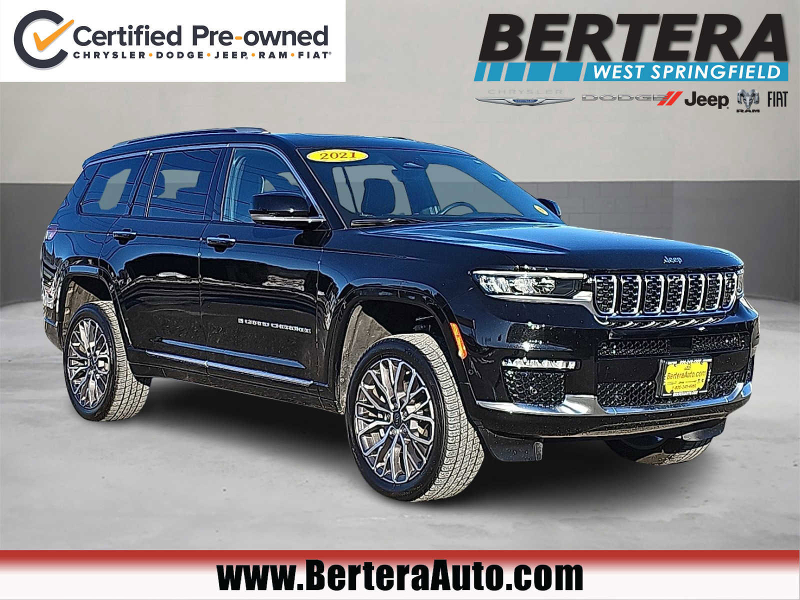 Certified 2021 Jeep Grand Cherokee L Summit