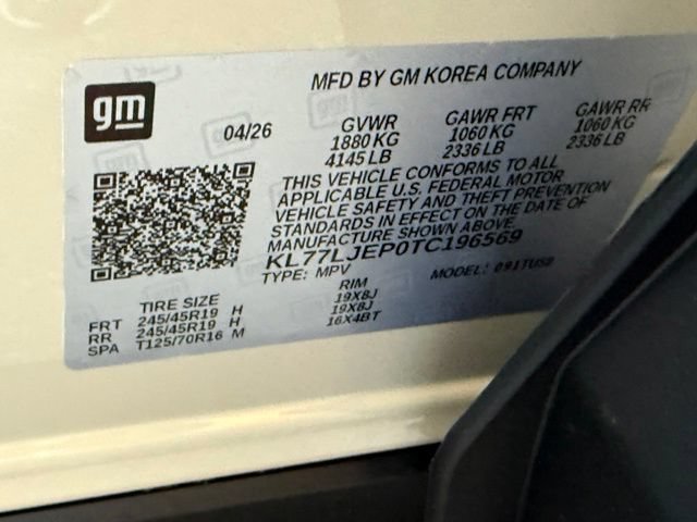 New 2026 Chevrolet Trax RS FWD image 45