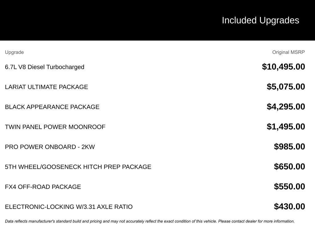 New 2025 Ford F350 Lariat w/ Lariat Ultimate Package image 20