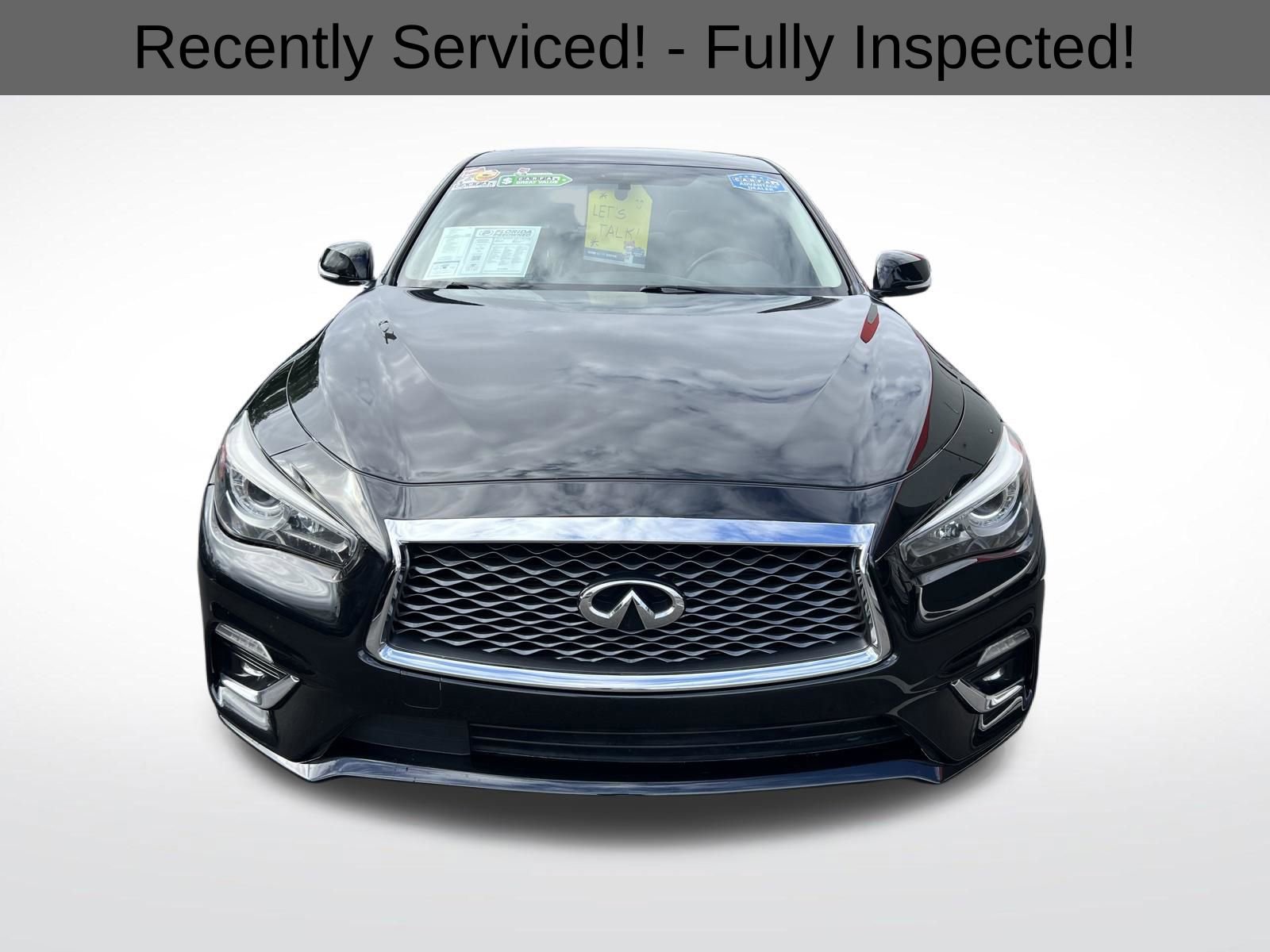Used 2019 INFINITI Q50 Luxe w/ Essential Package (3.0T Luxe) image 3