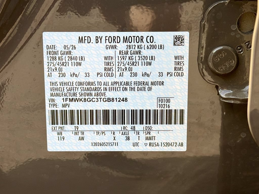 New 2026 Ford Explorer ST w/ Sun And Sound Package AWD/4WD image 37