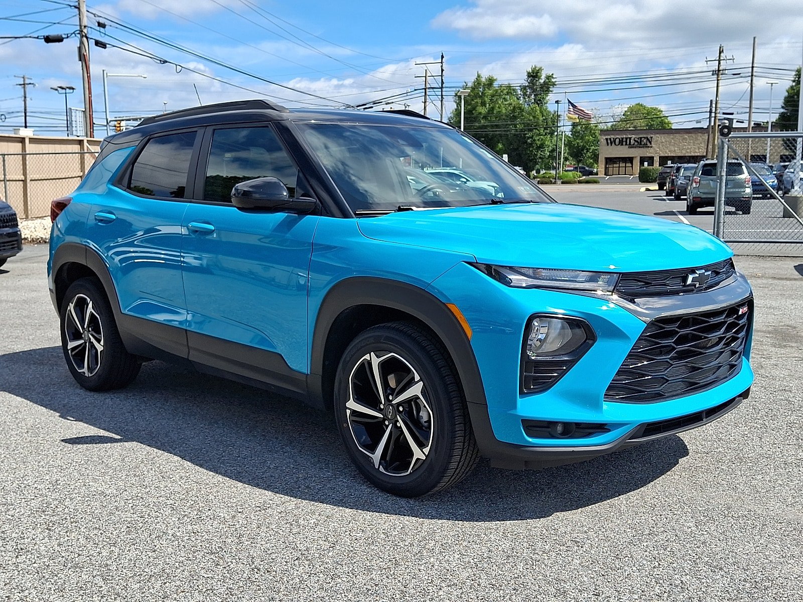 Used 2022 Chevrolet TrailBlazer RS w/ Sun and Liftgate Package AWD/4WD image 3