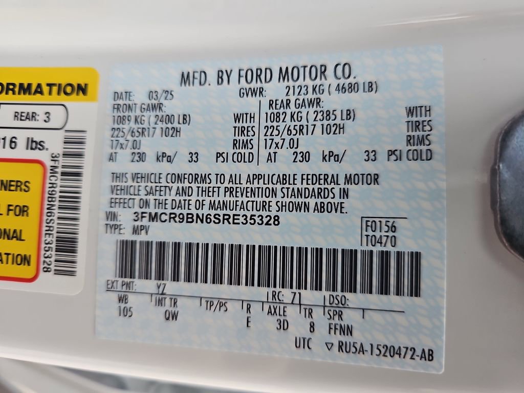 Used 2025 Ford Bronco Sport Big Bend image 42