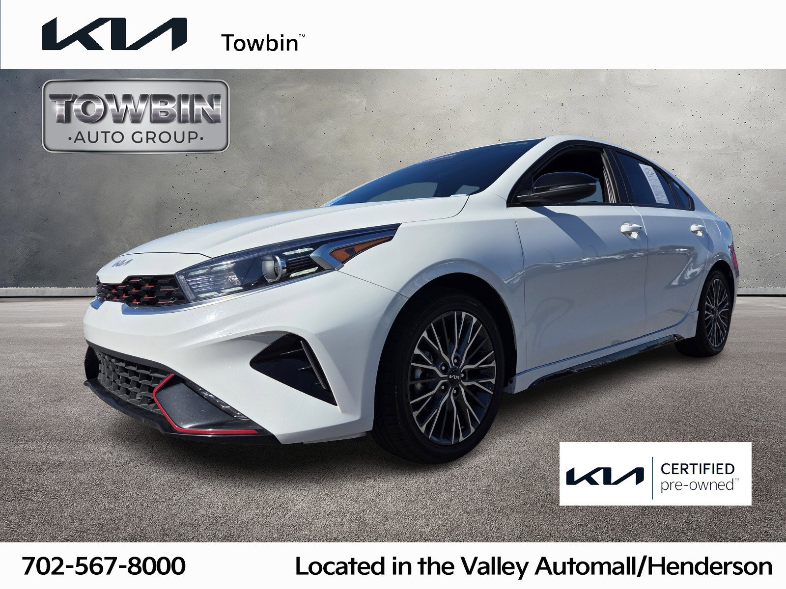 Certified 2023 Kia Forte GT-Line