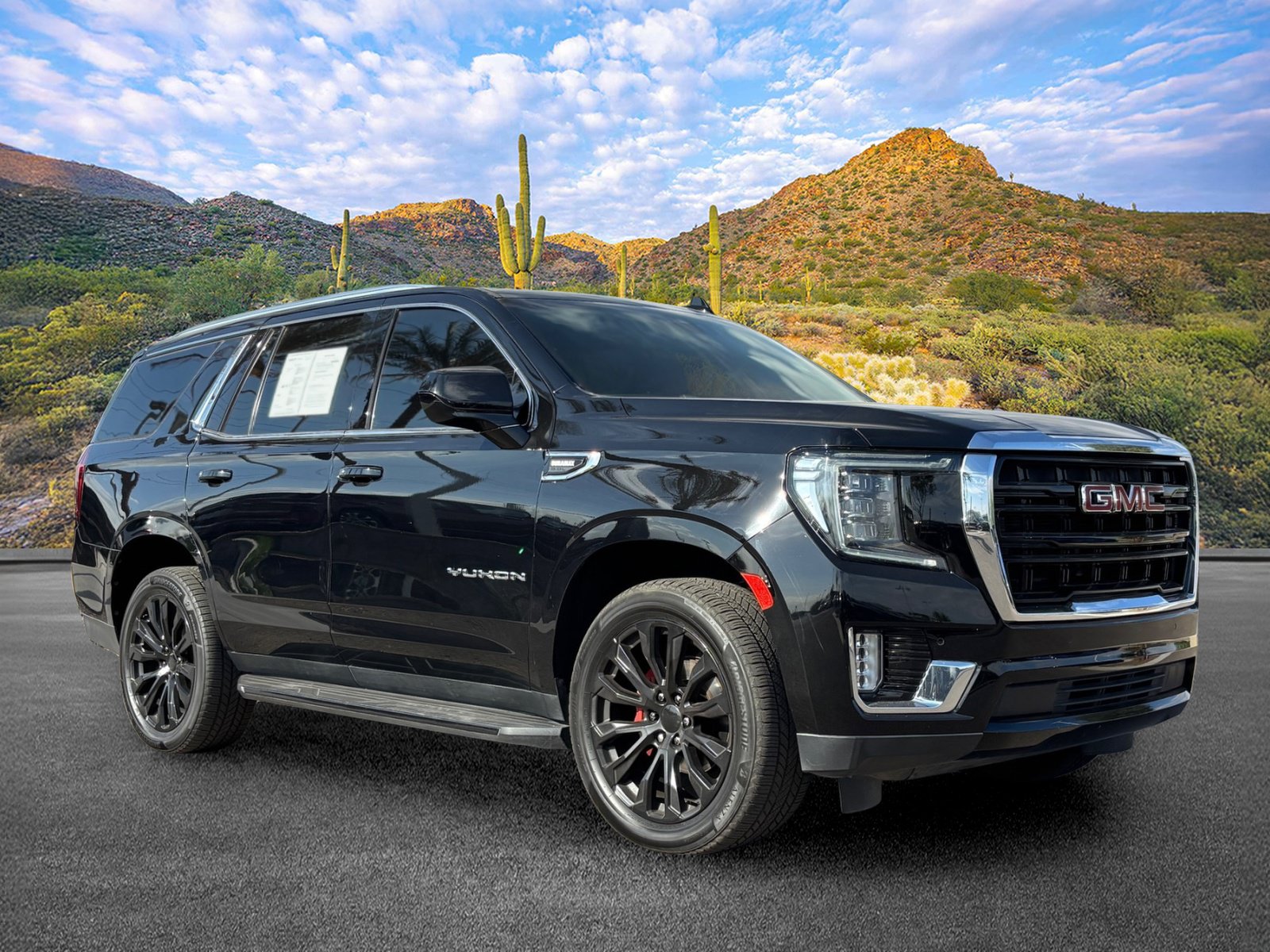 Used 2021 GMC Yukon SLE AWD/4WD image 2