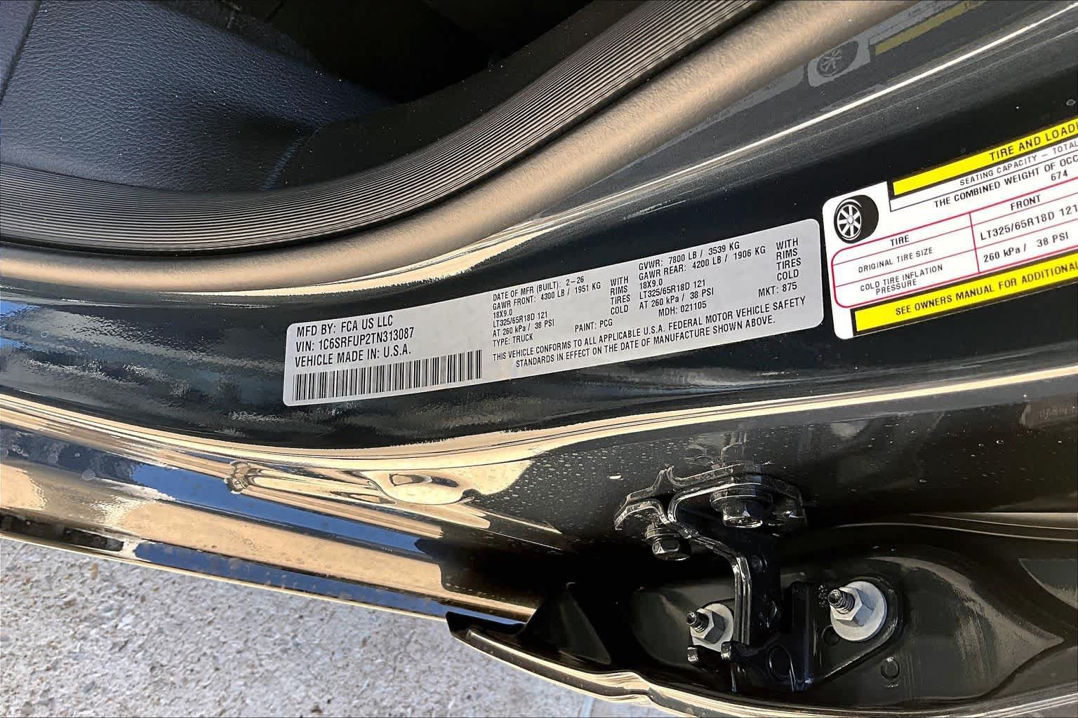 New 2026 RAM 1500 RHO AWD/4WD image 21