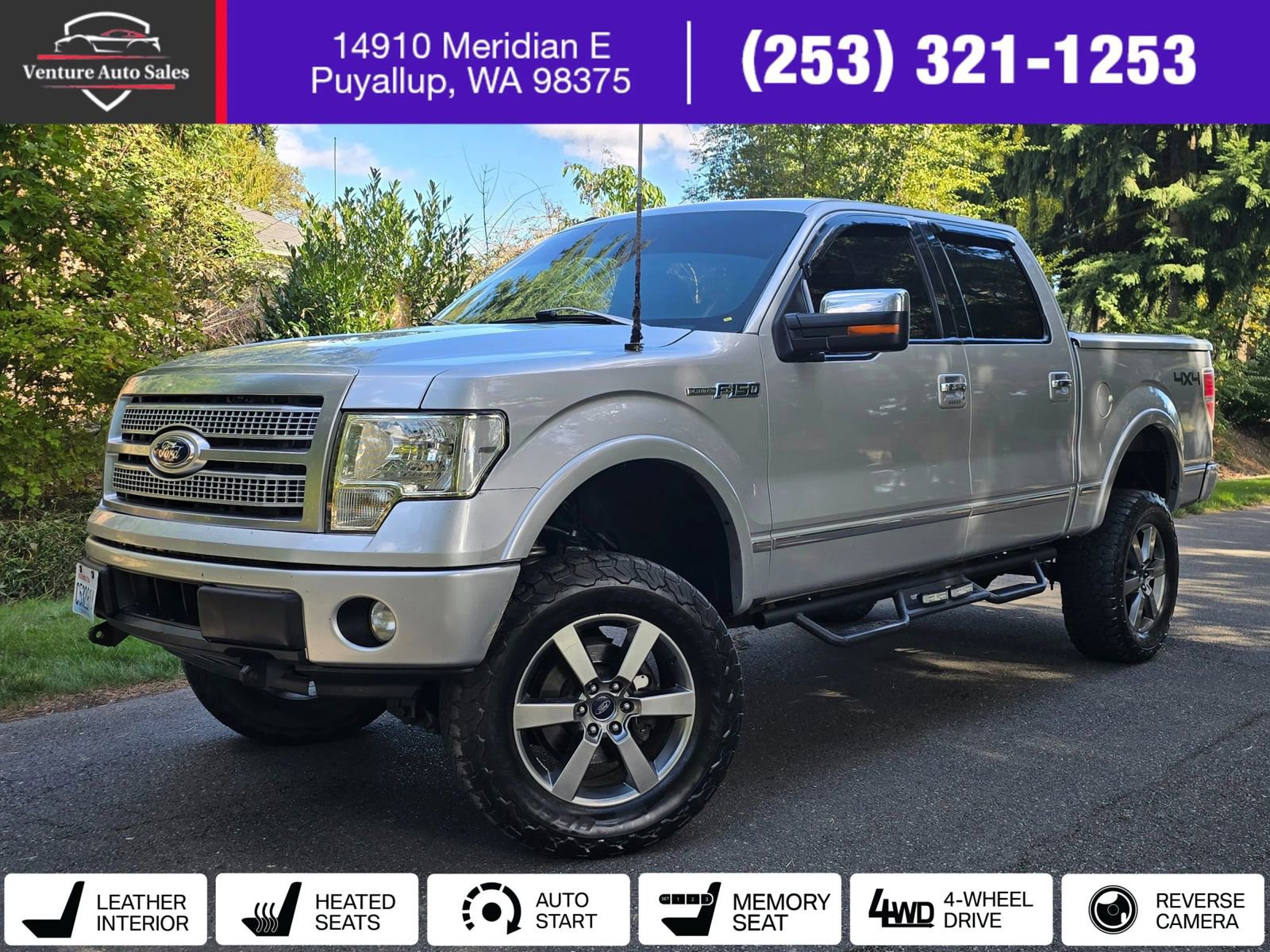 Used 2012 Ford F150 Platinum w/ Max Trailer Tow Pkg