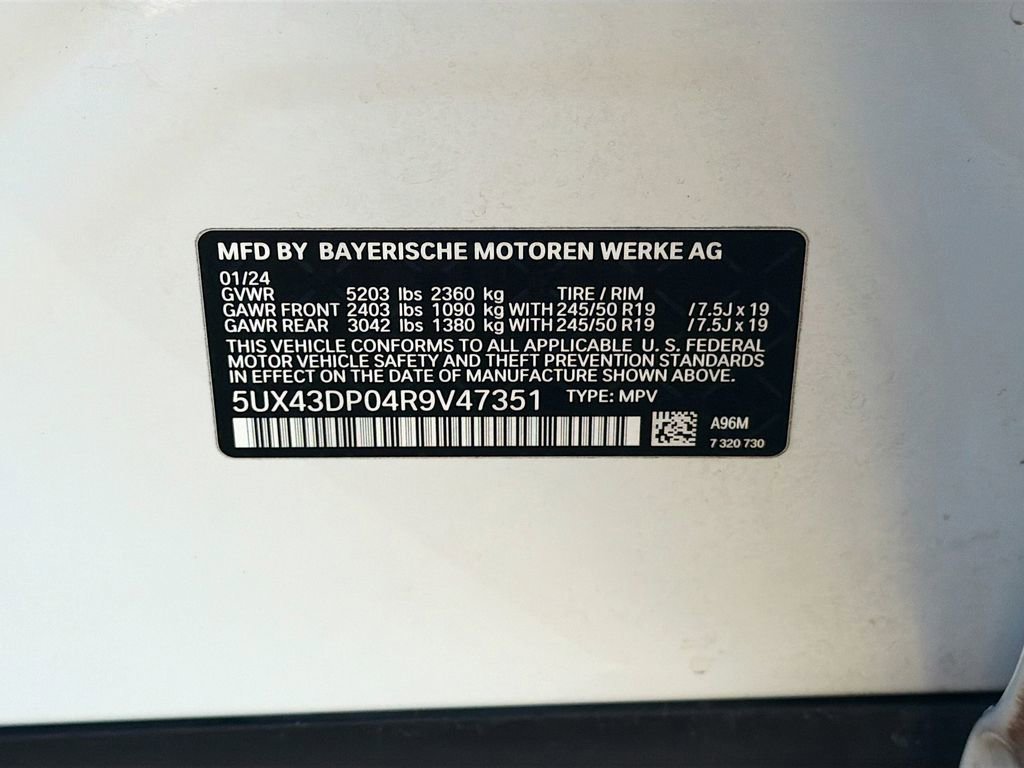 Used 2024 BMW X3 sDrive30i image 45