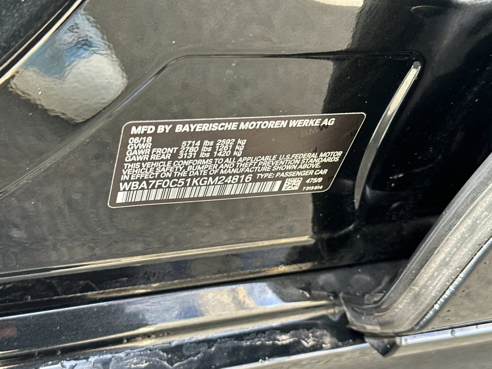 Used 2019 BMW 750i w/ M Sport Package image 38