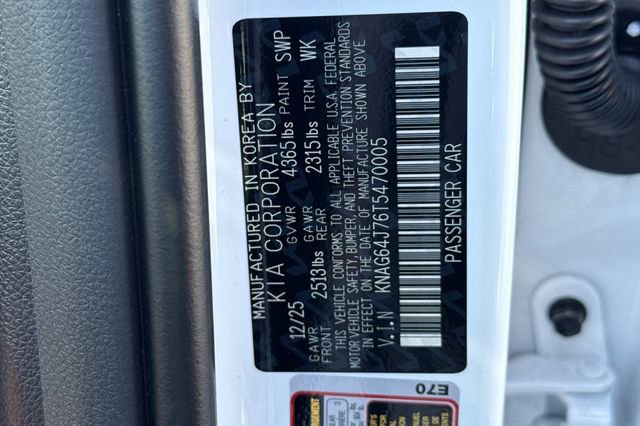 New 2026 Kia K5 GT-Line w/ GT-Line Red Interior Package image 35