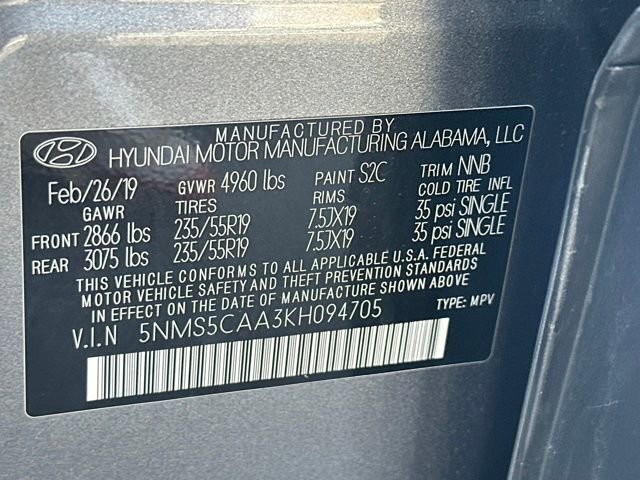 Used 2019 Hyundai Santa Fe AWD image 25