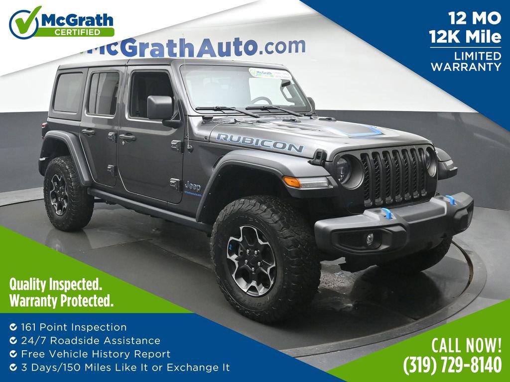 Used 2023 Jeep Wrangler Unlimited Rubicon 4xe