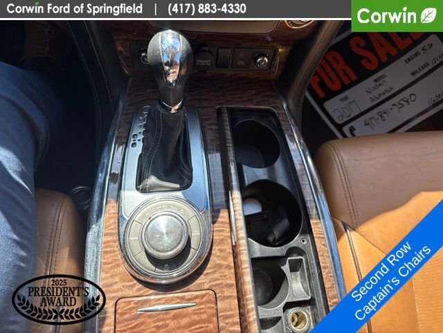 Used 2017 Nissan Armada Platinum w/ Captain Seat Package AWD/4WD image 15