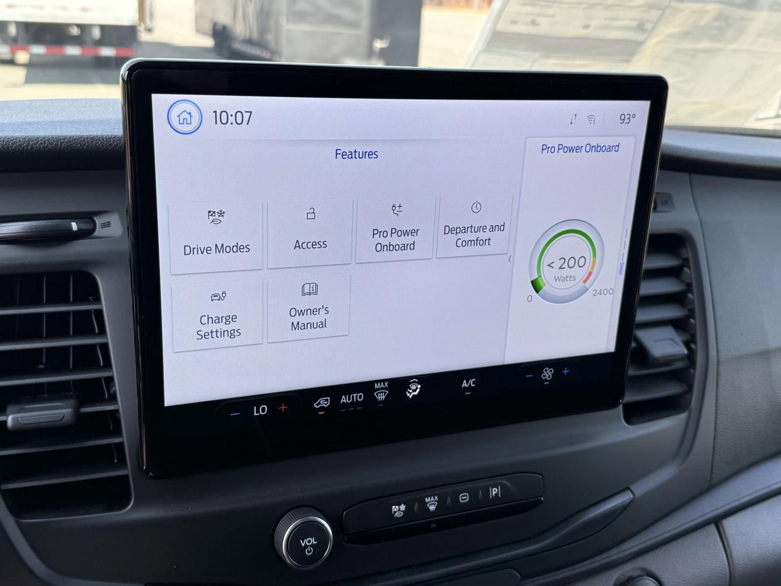 New 2023 Ford E-Transit 148 High Roof w/ Load Area Protection Package image 13